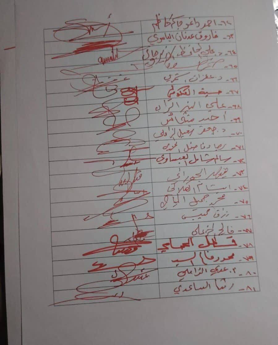 تشييع پيكر امام شهید به درخواست علما و نمايندگان ملت عراق انجام می شود + اسامی