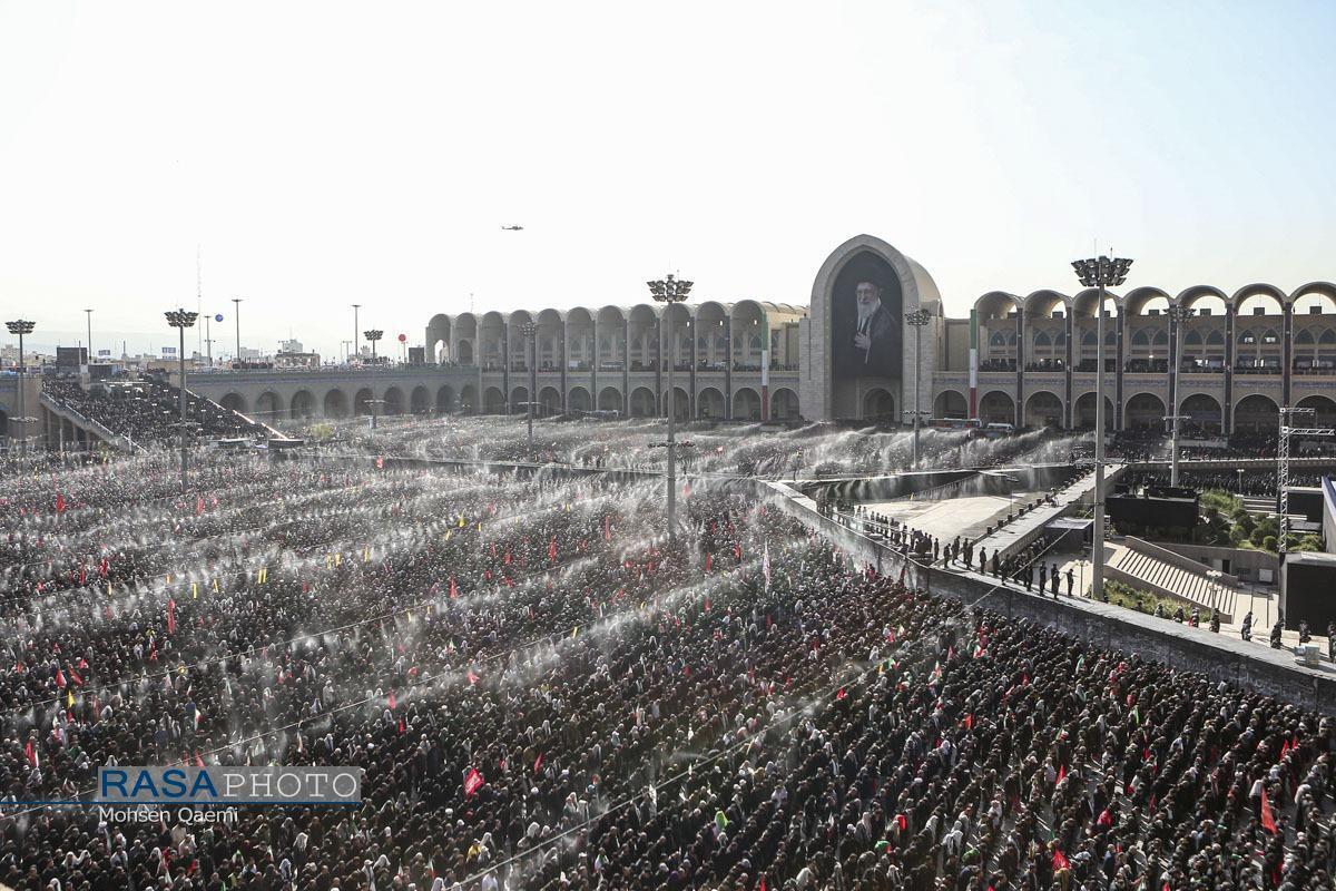 وداع با امام، بیعت با آرمان
