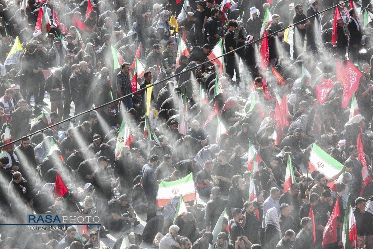 وداع با امام، بیعت با آرمان