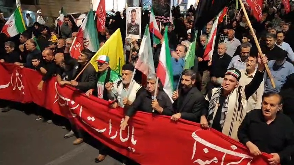 موج ۱۲۷ اجتماع مردم شهرکرد؛ وداع ما بیعت است