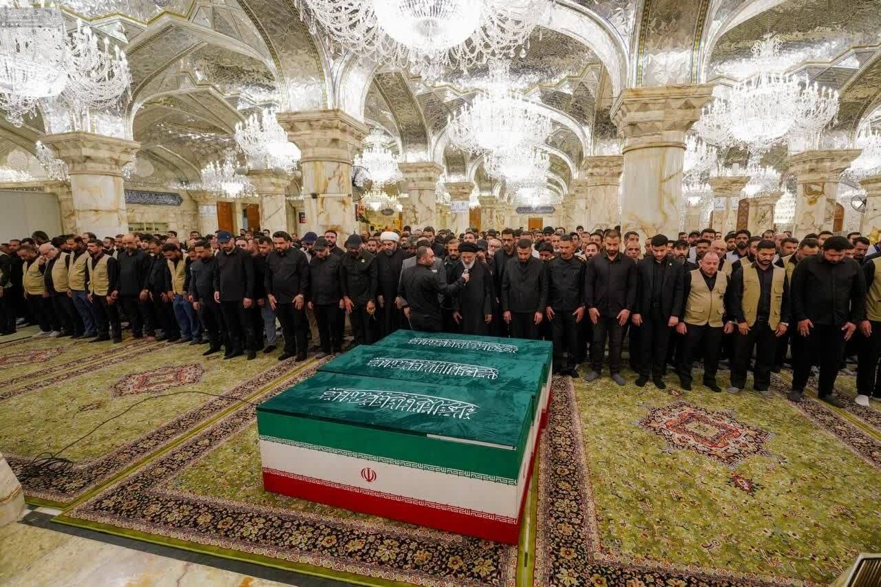 نجف اشرف و کربلای معلی در سوگِ «قائد شهید امت»؛ تجلی وحدت ناگسستنی ایران و عراق