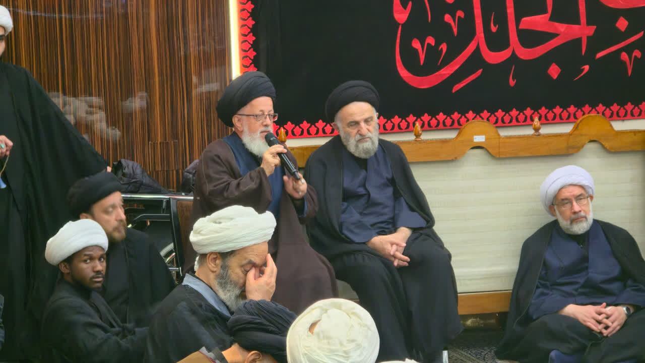 سنگ تمام علما و حوزه نجف برای قائد شهید امت + فیلم و تصاویر