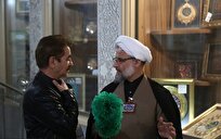 فعالیت هادیان کریمه در ایام تشییع قائد شهید در حرم بانوی کرامت