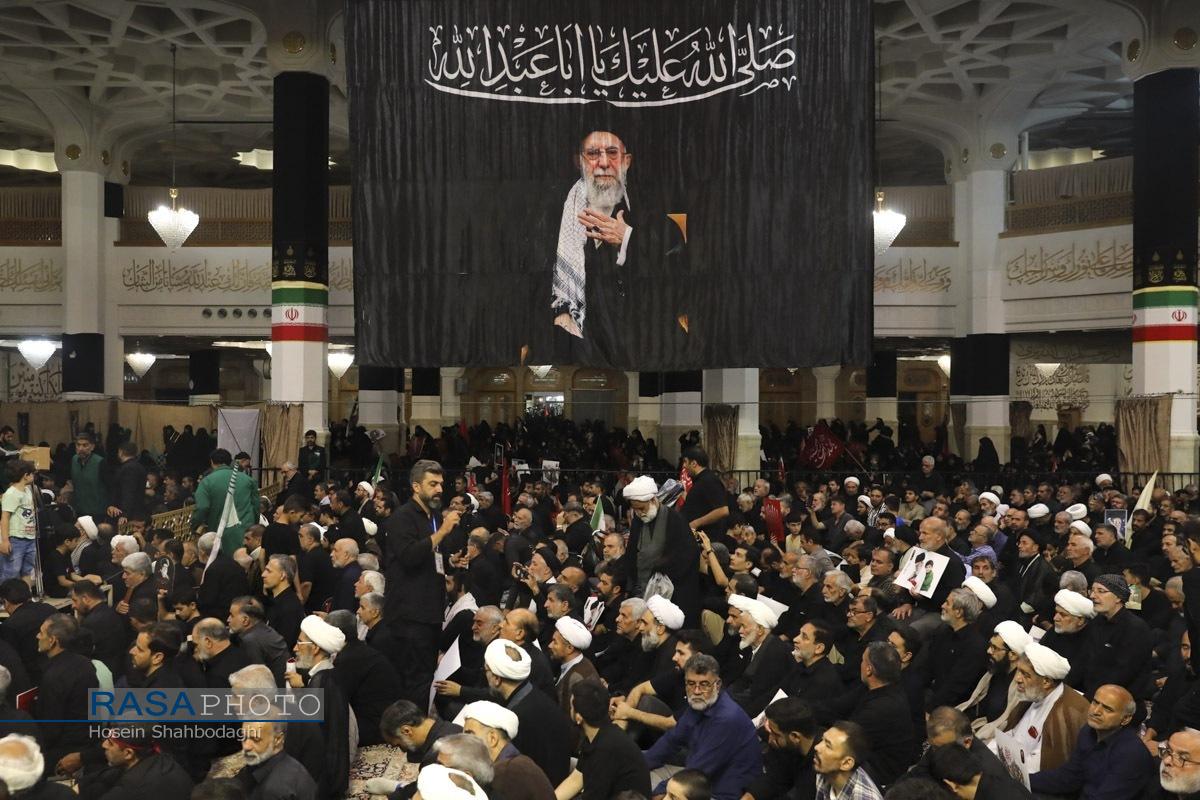 بزرگداشت امام شهید از سوی رهبر معظم انقلاب در حرم کریمه اهل‌بیت (س)