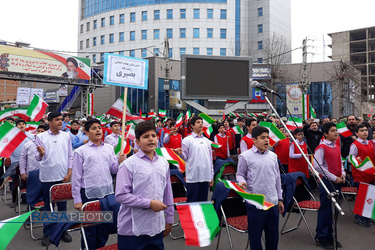 استان مازندران | راهپیمایی ۲۲ بهمن در ساری