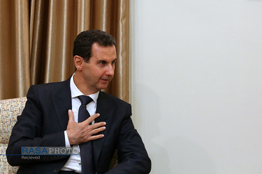 دیدار رئیس جمهور سوریه با مقام معظم رهبری