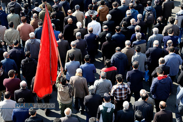 مراسم تشییع دو شهید گمنام دفاع مقدس‎ در تهران