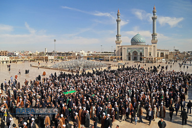 تشییع پیکر حجت الاسلام والمسلمین صالحی خوانساری