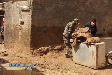 بازدید سردار کشکولی از مناطق سیل زده استان لرستان