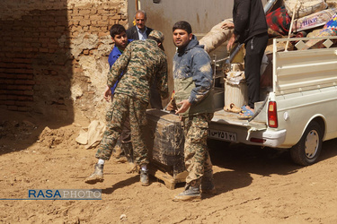 بازدید سردار کشکولی از مناطق سیل زده استان لرستان