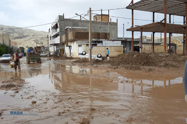 بازدید سردار سلیمانی از مناطق سیل زده