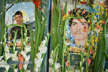 مراسم تشییع پیکر مطهر شهداء در شیراز