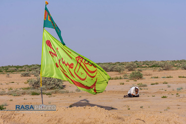 کاروان زائران پیاده امام رضا (ع) از قم