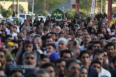 ورود کاروان زیر سایه خورشید خادمان آستان قدس رضوی به بیرجند