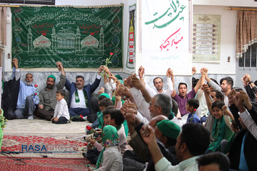 جشن روز عید سعید غدیر در روستای سیوجان که اکثر اهالی آن از ساداتند