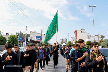 دسته عزاداری طلاب مدرسه علمیه امام جعفر صادق (ع) محمود آباد