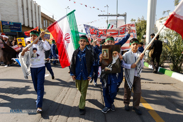 راهپیمایی یوم الله ۱۳ آبان در قم