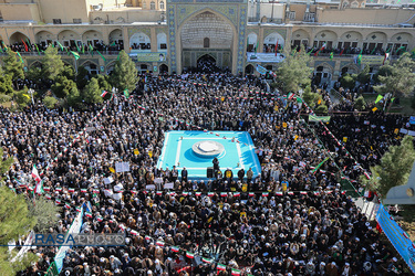 تجمع طلاب و راهپیمایی یوم الله ۹ دی در قم