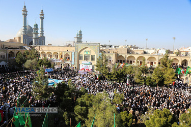 تجمع طلاب و راهپیمایی یوم الله ۹ دی در قم