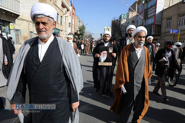 تجمع طلاب و راهپیمایی یوم الله ۹ دی در قم