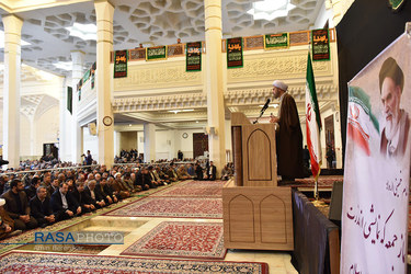 راهپیمایی نمازگزاران شیراز در حمایت از عزت و اقتدار نظام اسلامی