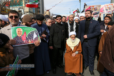 فجر سلیمانی | راهپیمایی با شکوه یوم الله 22 بهمن در قم