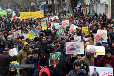 فجر سلیمانی | راهپیمایی ۲۲ بهمن در بجنورد