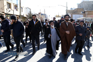 فجر سلیمانی | راهپیمایی پرشور ۲۲ بهمن در شهرکرد