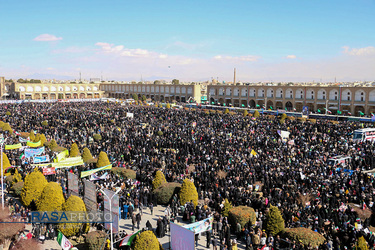 فجر سلیمانی | راهپیمایی یوم الله ۲۲ بهمن در اصفهان