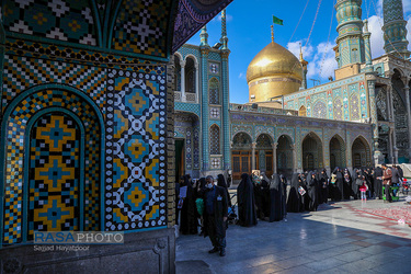 حضور پر شور مردم قم در پای صندوق اخذ رای