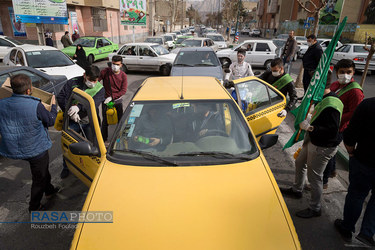 توزیع رایگان ۶۰۰۰ هزار بسته مواد ضدعفونی کننده به مناسبت میلاد امیر المومنین (علیه السلام)