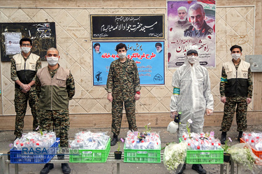 طرح غربالگری خانه به خانه توسط جوانان بسیجی قم