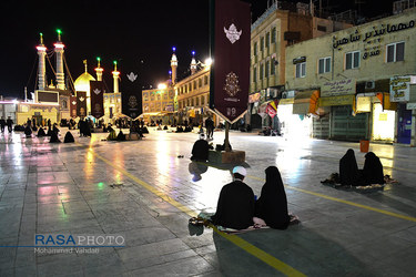 احیا شب نوزدهم ماه مبارک رمضان در جوار حرم کریمه اهلبیت (ع)