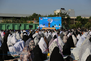 اقامه نماز عید سعید فطر در بجنورد