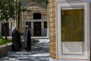 حجره حضرت امام خمینی (ره) در مدرسه فیضیه قم