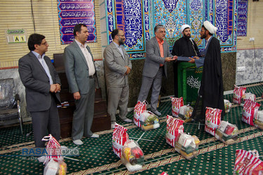 توزیع ۵۰۰ سبد کالا توسط کمیته امداد امام خمینی (ره) مشهد