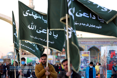 شب نیمه شعبان در مسجد مقدس جمکران