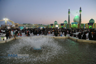 شب نیمه شعبان در مسجد مقدس جمکران