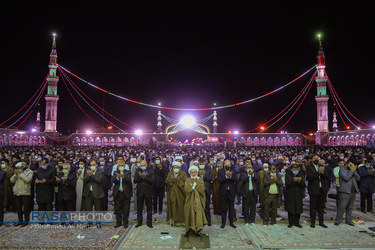 شب نیمه شعبان در مسجد مقدس جمکران