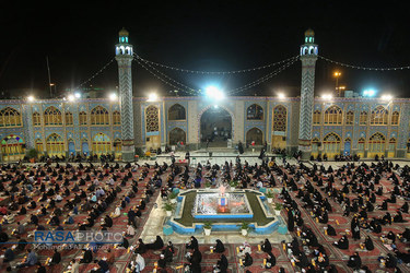 احیاء شب نوزدهم ماه مبارک رمضان در حرم امام زاده هلال بن علی