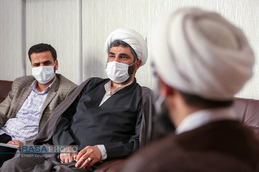 دیدار مدیر عامل خبرگزاری رسا با مدیر حوزه علمیه تهران