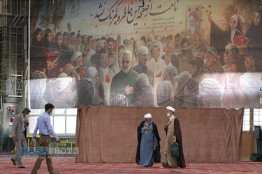 دیدار انتخاباتی طلاب جوان و فضلا با نماینده ولی فقیه در خوزستان‎