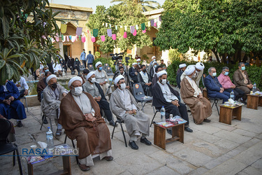 جشن عمامه گذاری جمعی از طلاب حوزه منصوریه شیراز‎‎