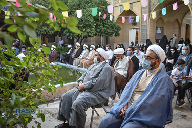 جشن عمامه گذاری جمعی از طلاب حوزه منصوریه شیراز‎‎