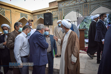 جشن عمامه گذاری جمعی از طلاب حوزه منصوریه شیراز‎‎