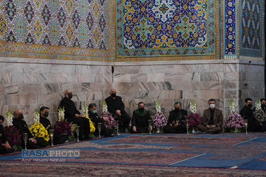 مراسم خطبه خوانی شب شهادت حضرت امام علی بن موسی الرضا (علیه السلام)