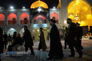 مراسم خطبه خوانی شب شهادت حضرت امام علی بن موسی الرضا (علیه السلام)