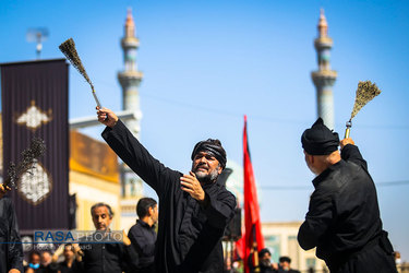 عزاداری روز شهادت حضرت امام علی بن موسی الرضا (ع) در قم