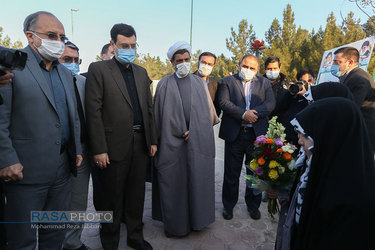 سفر معاون رئیس‌جمهور و رئیس بنیاد شهید و امور ایثارگران به قم