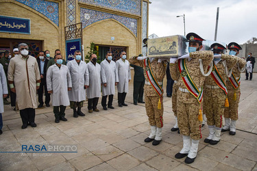 آیین گلاب شویی مضجع شریف حضرت احمدبن موسی الکاظم (ع) ‎‎